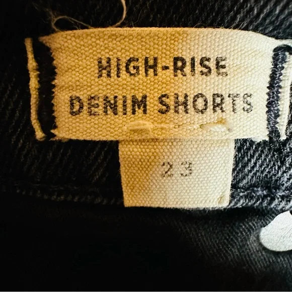 Madewell Women’s High-Rise Denim Shorts Size 23 - Picture 7 of 9